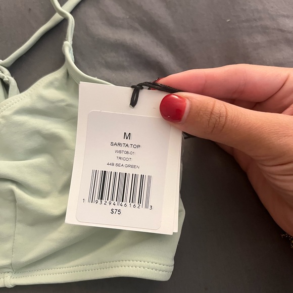 Brand new with tags onia sea green bikini - Picture 2 of 3
